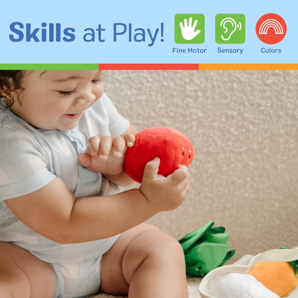 Melissa and Doug Market Basket Fill & Spill (5 Pieces)