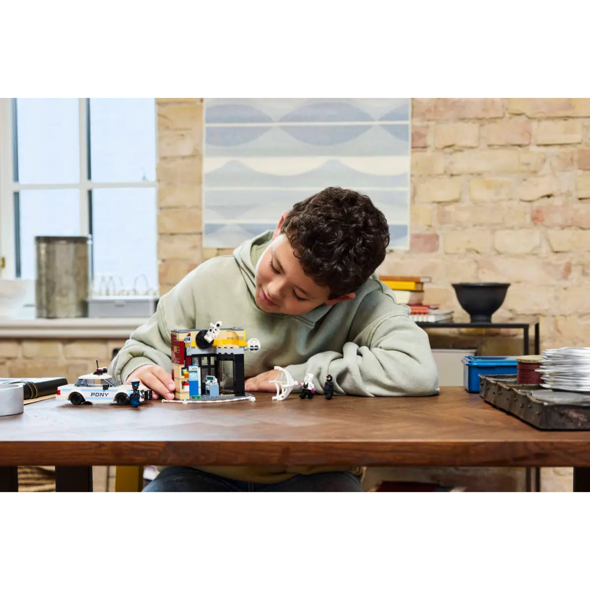 LEGO Marvel Spider-Verse Miles Morales vs The Spot Superhero Building Toy Set (375-Pieces)