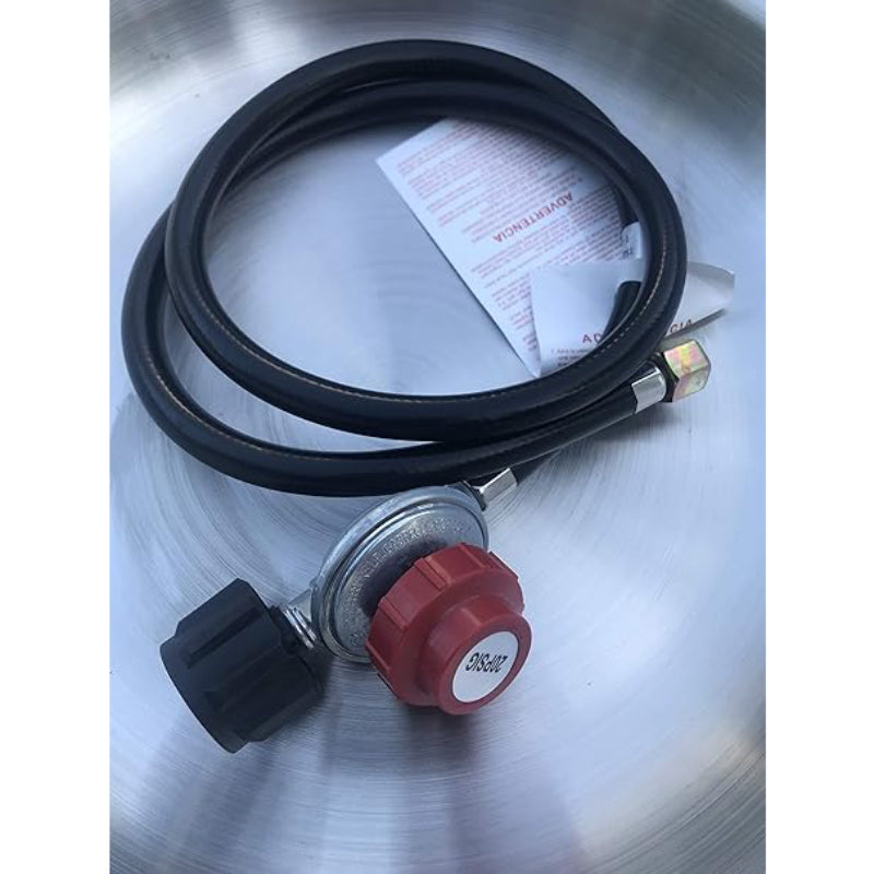 Alpine Cuisine AI26360 High Pressure Burner (5-Piece) - Silver/Black - Curacao