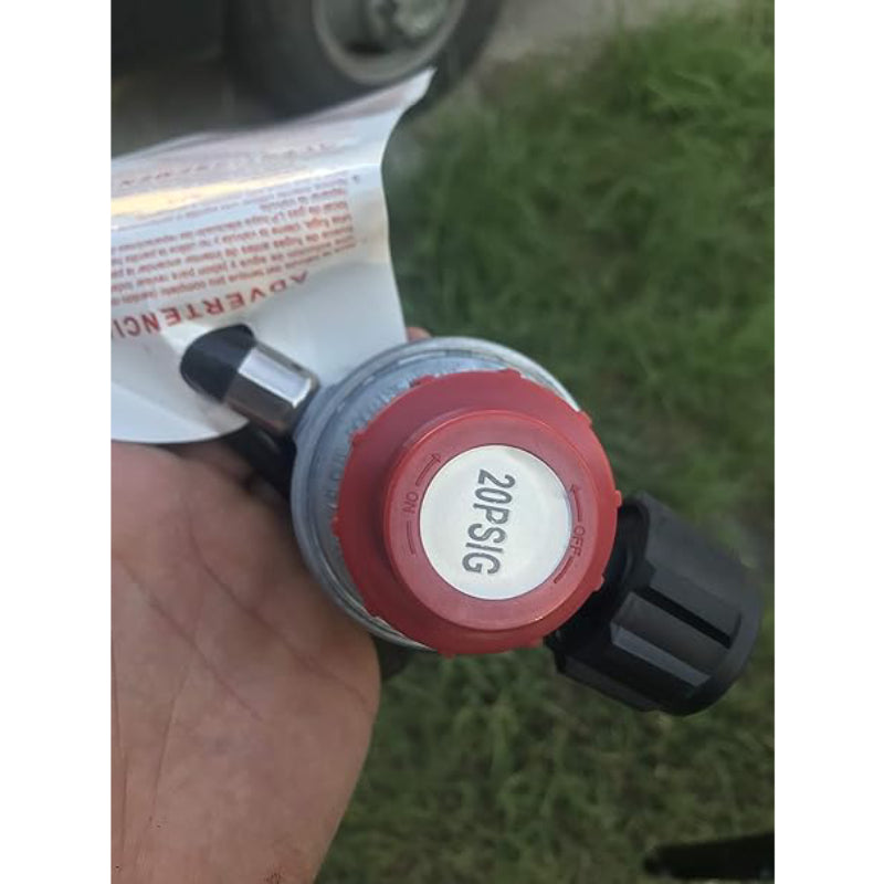 Alpine Cuisine AI26360 High Pressure Burner (5-Piece) - Silver/Black - Curacao