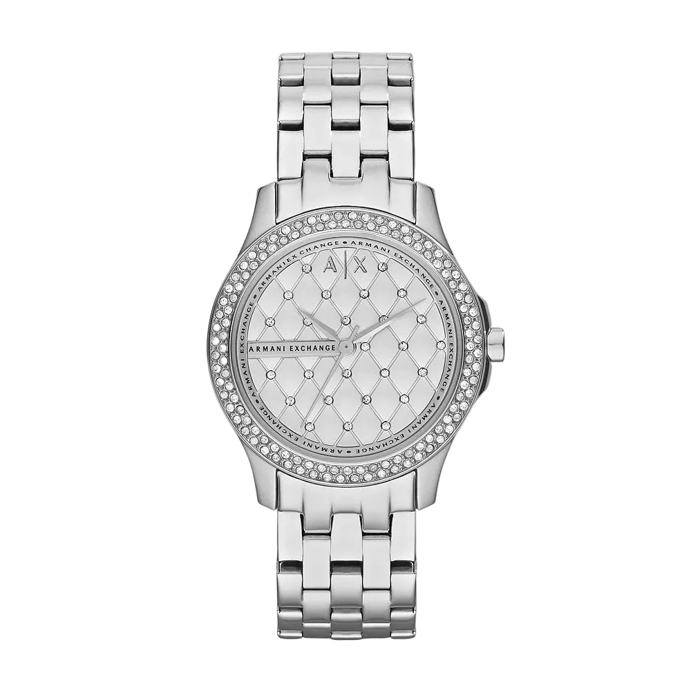Armani Exchange Women's 36mm Bracelet Watch - Silver - Curacao
