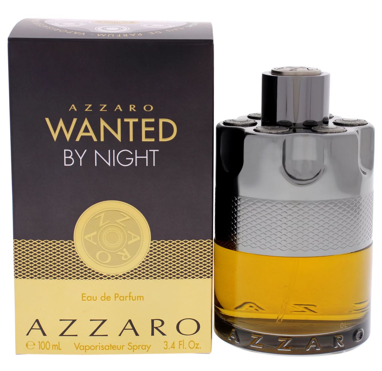 Azzaro Wanted by Night Eau de Parfum Men's 3.4 OZ - Curacao