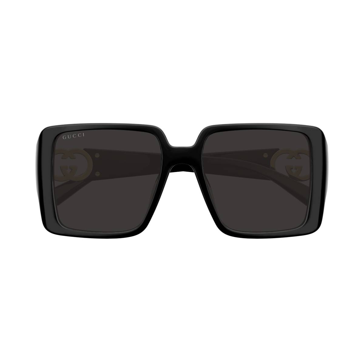 Gucci GG1692SA 001 Women's Square Solid Color Sunglasses