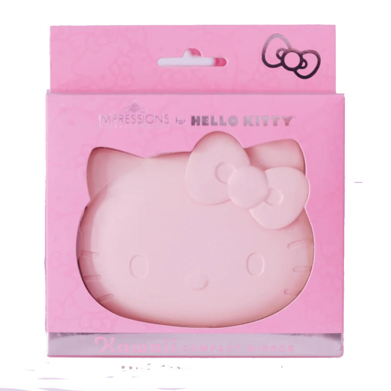 Impressions Vanity Hello Kitty Kawaii Compact Mirror with Touch Sensor Switch