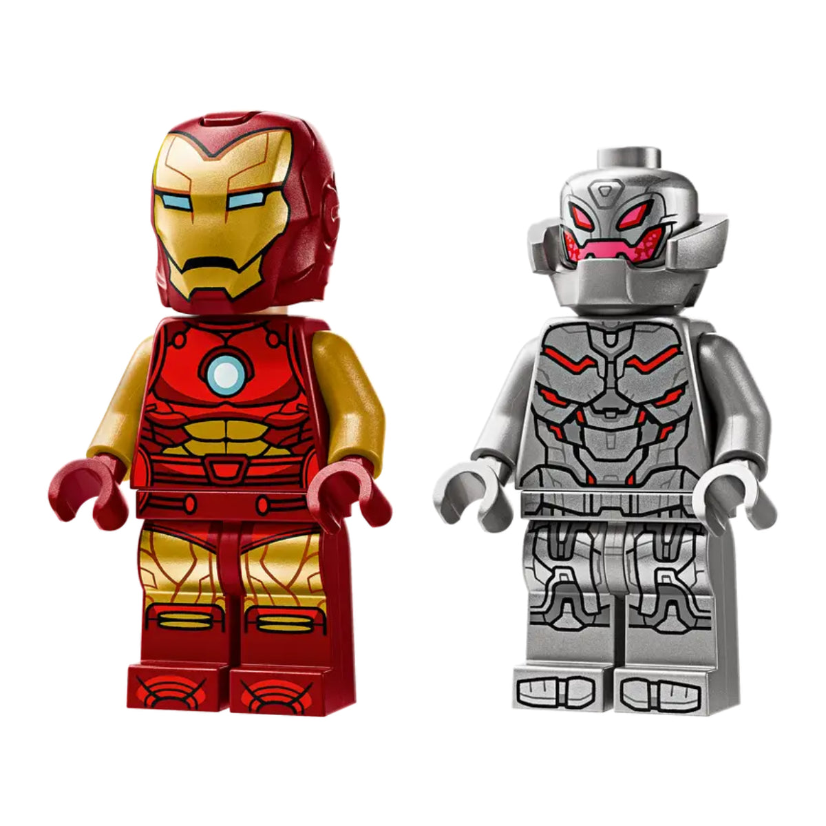 LEGO Marvel Iron Man Mech vs Ultron Superhero Building Toy Set (101-Pieces)