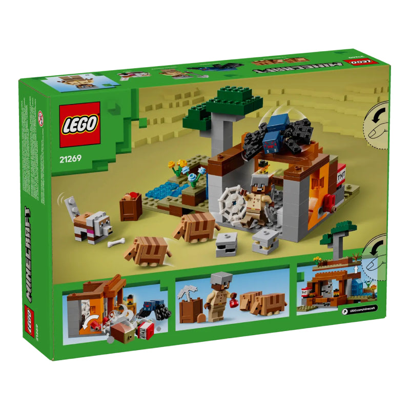 LEGO Minecraft The Armadillo Mine Expedition Building Toy Set (247-Pieces)