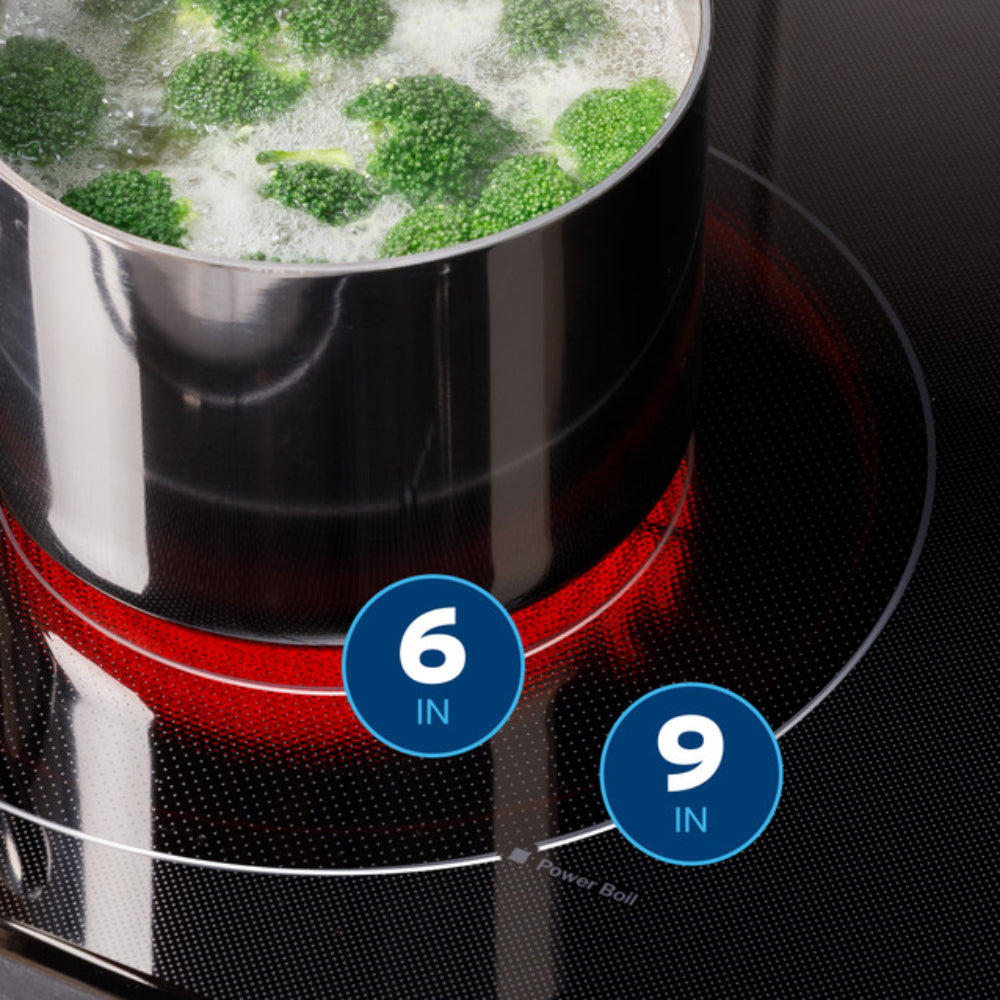 GE GRF500PVBB 30" Free-Standing Electric Range with Crisp Mode - Black