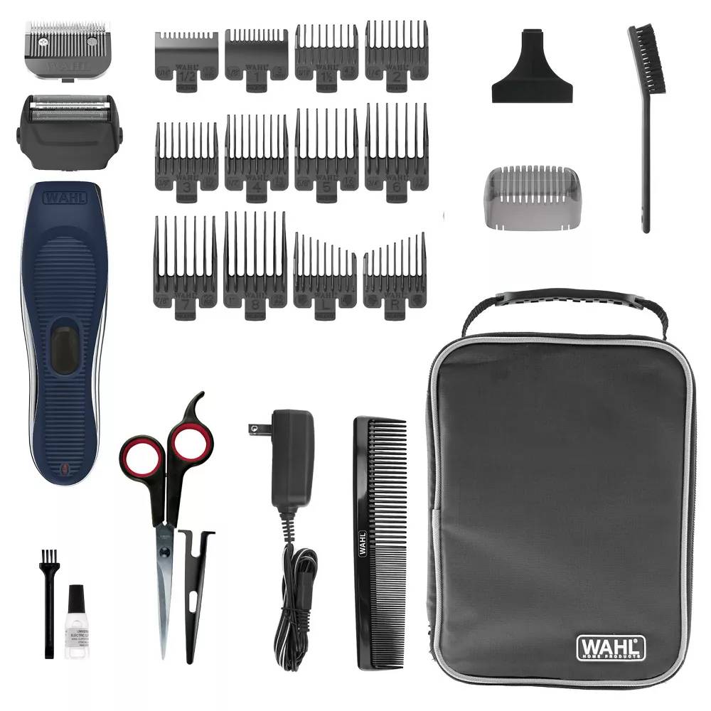 Wahl Clip & Shave 2 in 1 Cordless Rechargeable Hair Clipper and Electric Shaver For Men