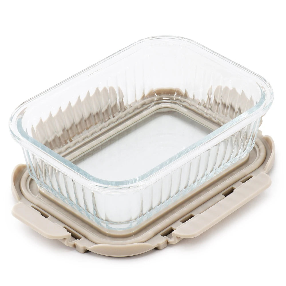 Martha Stewart 140905 Everyday Clifftop Glass Storage Container Set (4 Pieces)