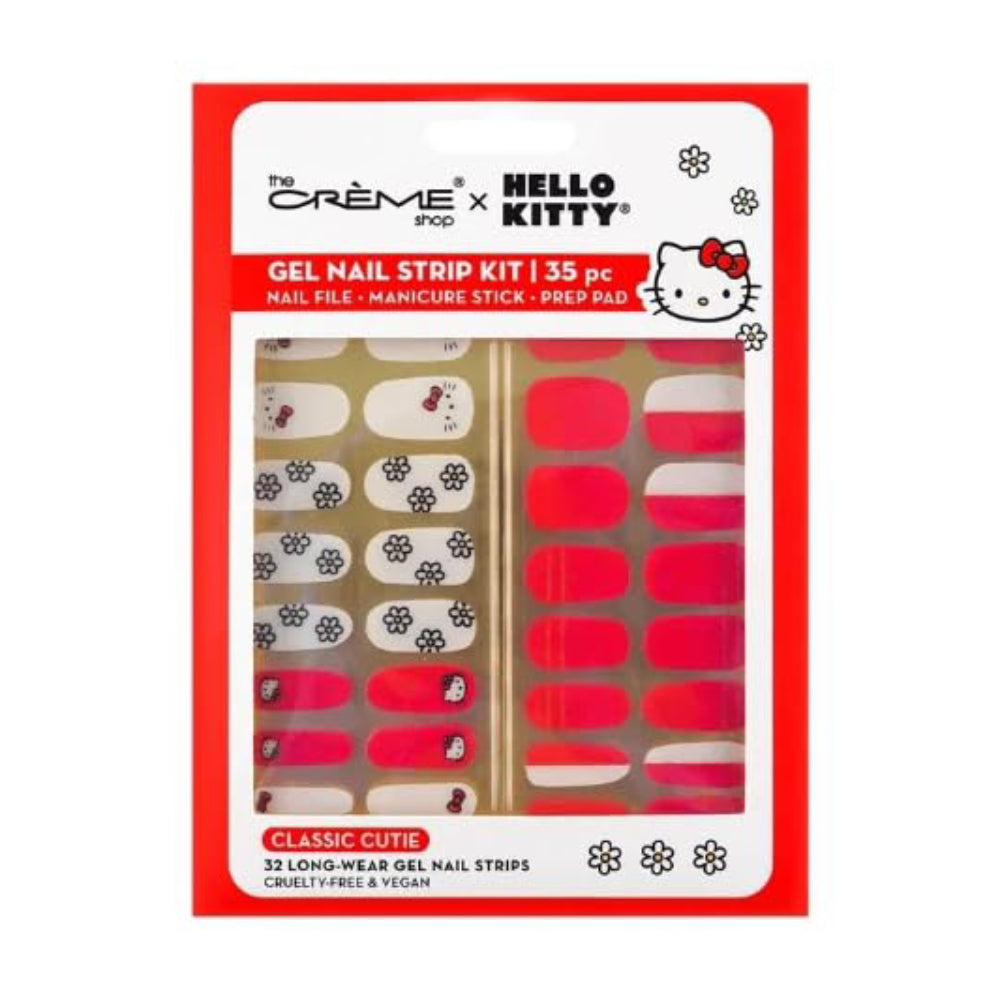 The Creme Shop X Hello Kitty Gel Nail Strip Set (35 Pieces)