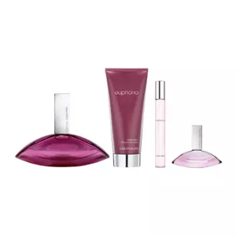 Calvin Klein Women's 4-Piece Euphoria Gift Set