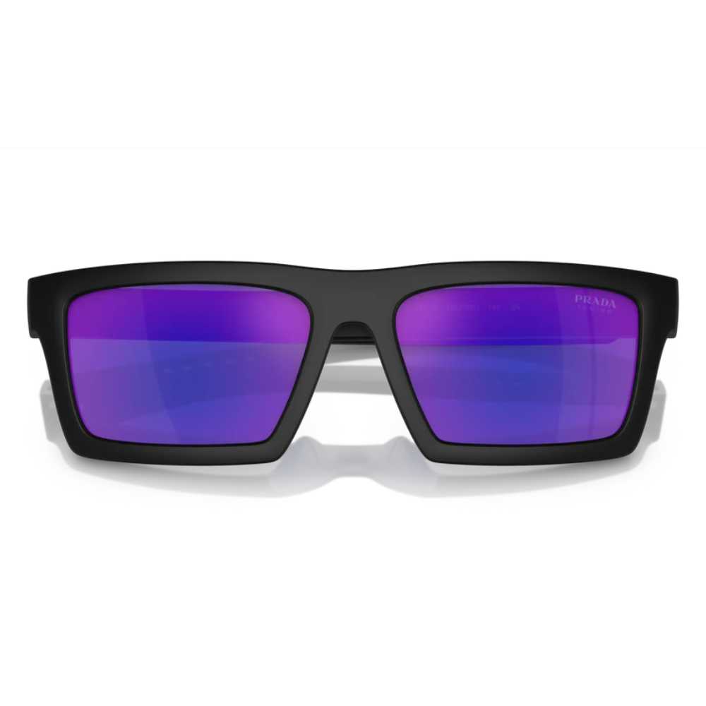 Prada PS02ZSU551O Men's Rectangle Mirrored Sunglasses