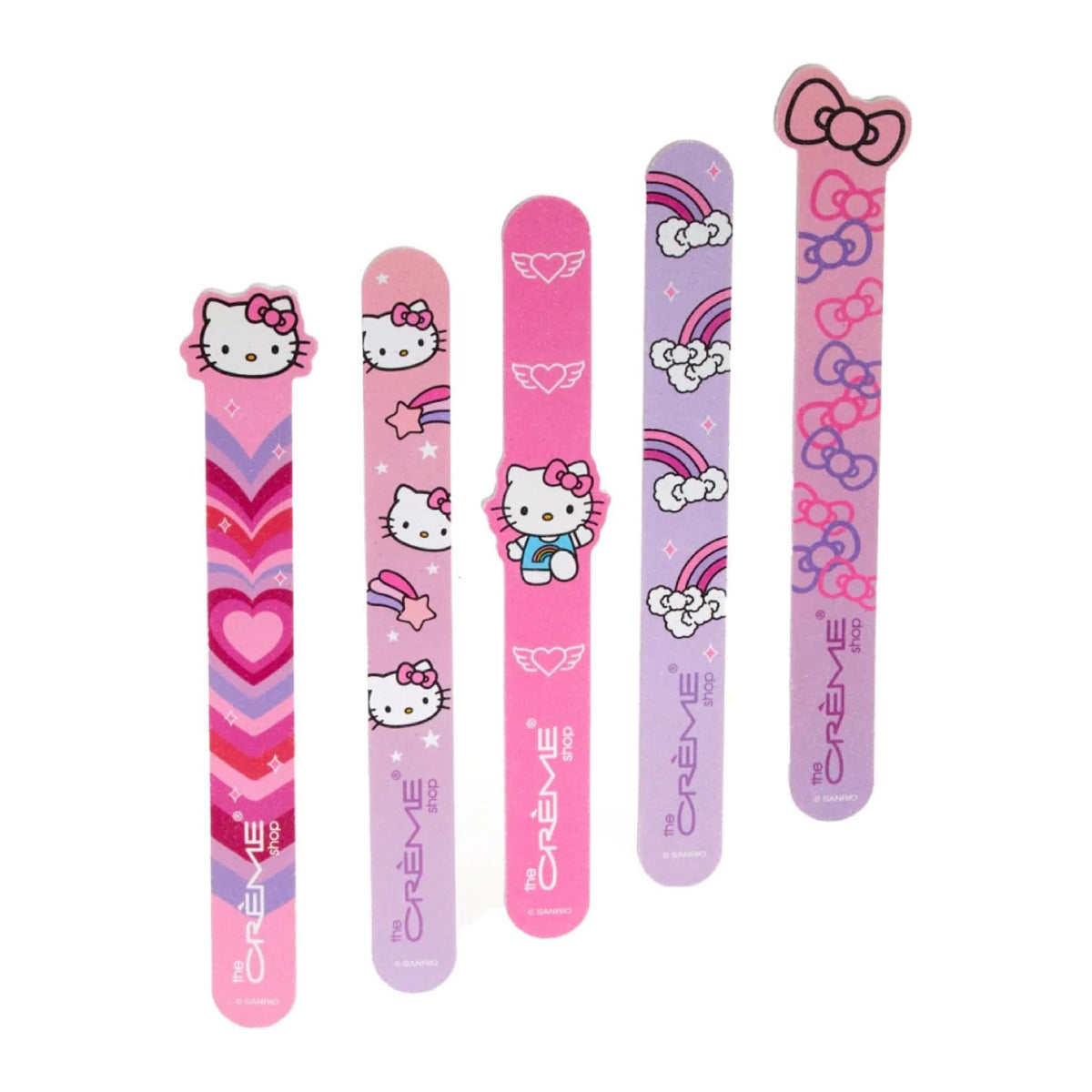 The CrΓΒ¨me Shop x Hello Kitty Totally Cute! Nail Files (5-Pieces)