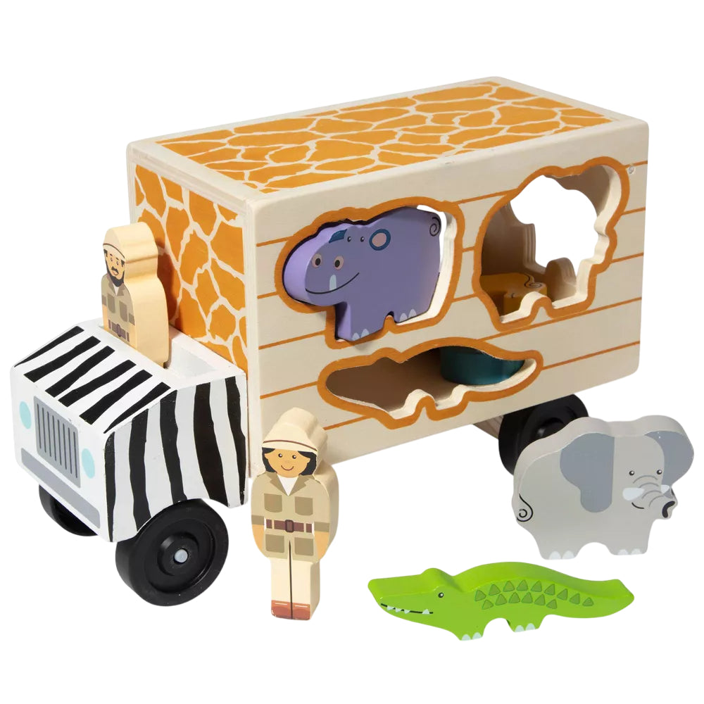 Melissa and Doug Safari Animal Rescue Truck (10-Piece)
