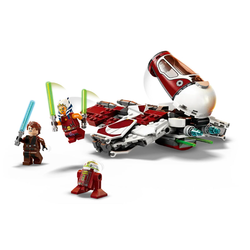 LEGO Star Wars The Clone Wars Ahsoka's Jedi Interceptor Spaceship Buildable Toy Set (290-Pieces)