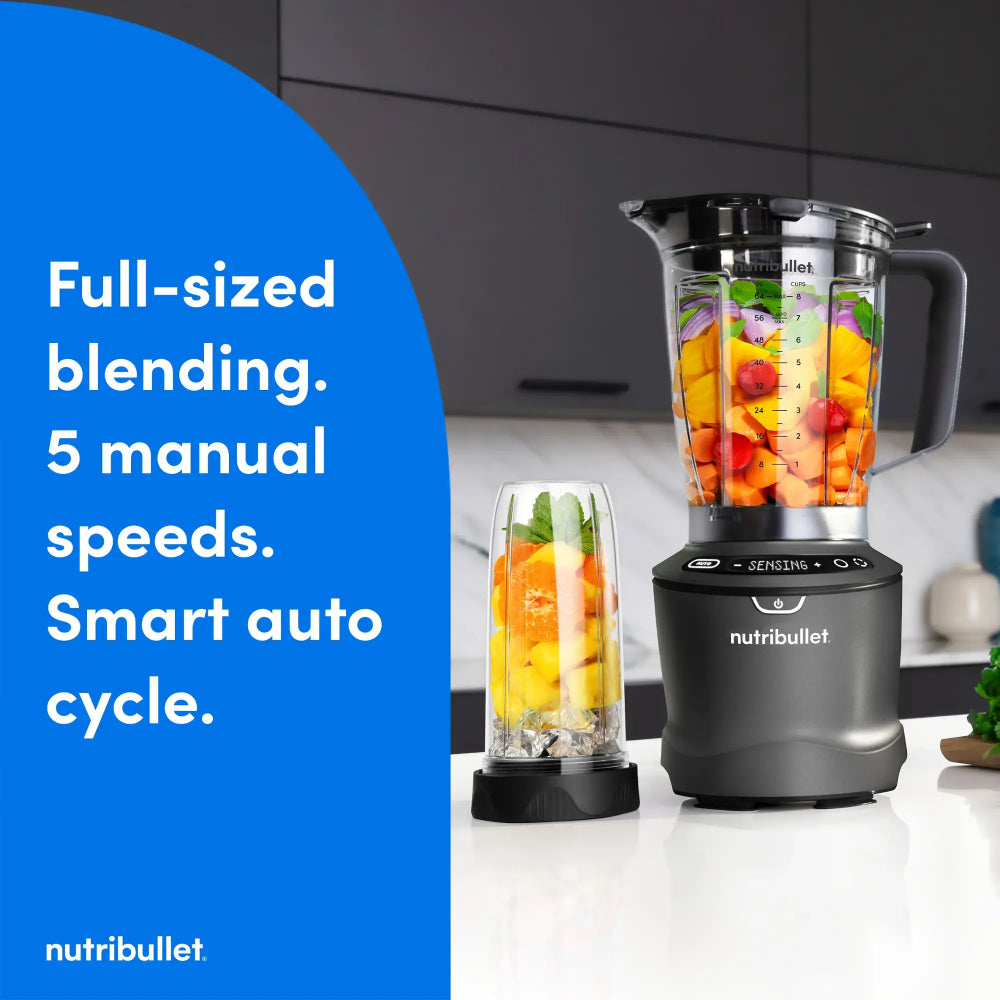 Nutribullet NBF50700 SmartSense Blender Set - Gray