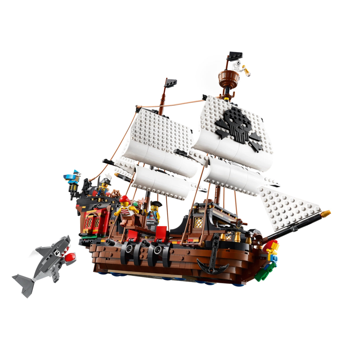 LEGO Creator 3-in-1 Pirate Ship Building Toy Set (1260-Pieces)
