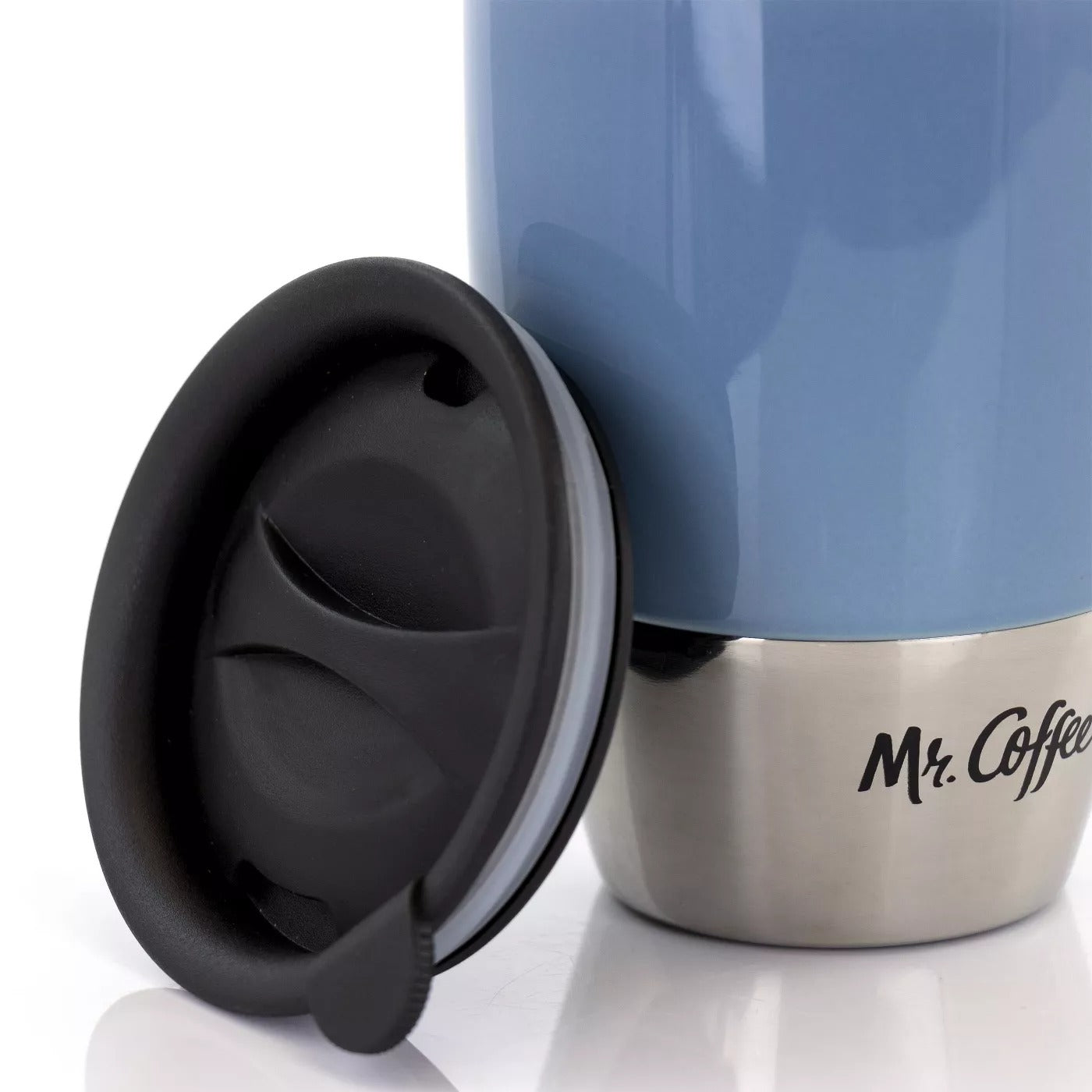 Mr. Coffee Couplet Pastel 15oz Travel Cup with Lid