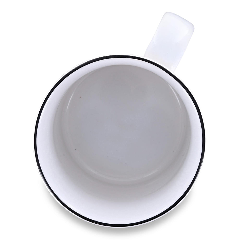 Sanrio Hello Kitty All-Over Print 20 oz Ceramic Camper Mug - White