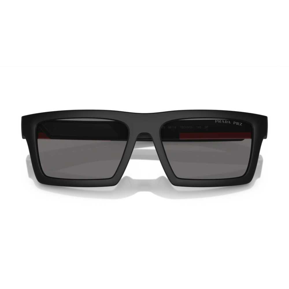 Prada PS02ZSU551B Men's Rectangle Solid Color Sunglasses