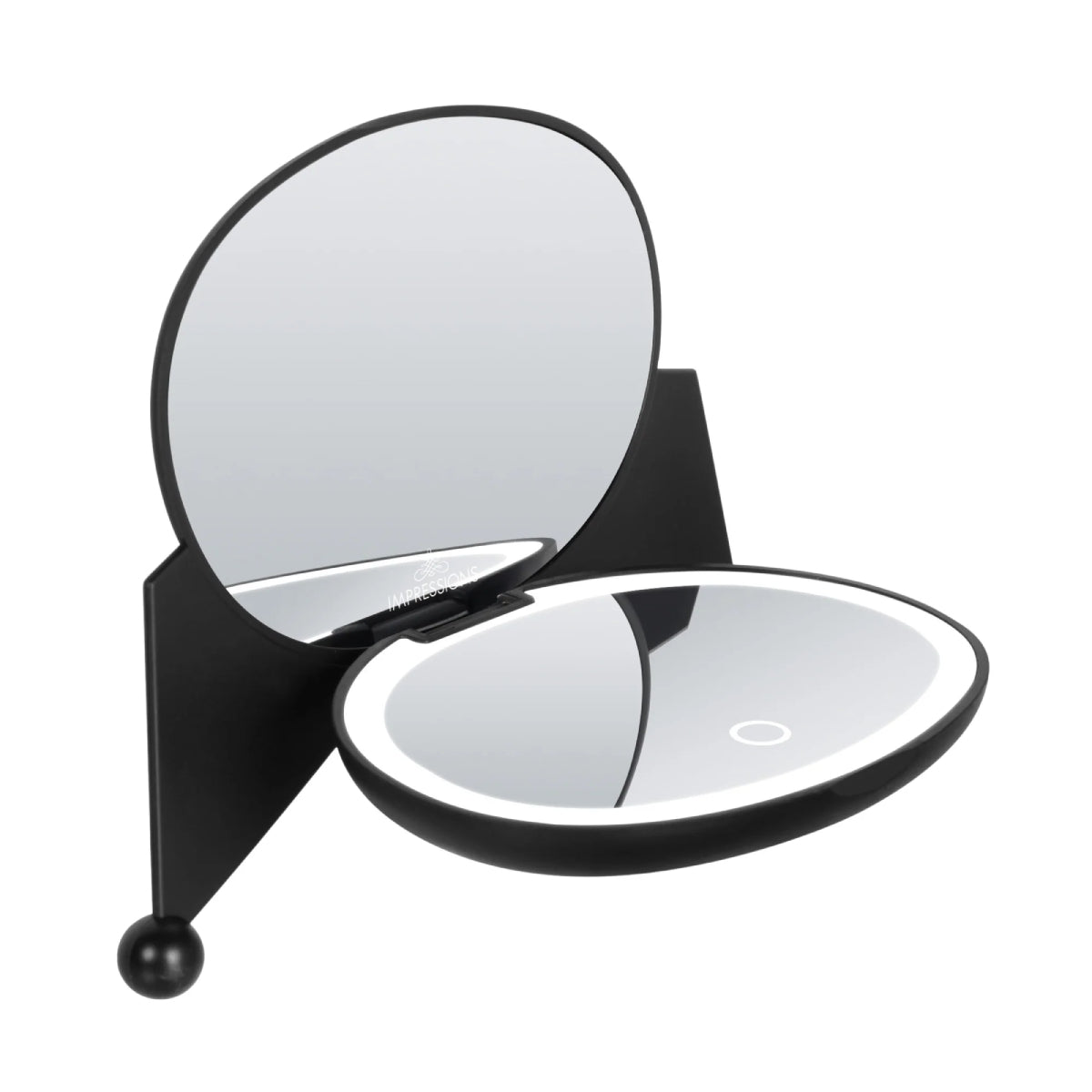Impressions Vanity Kuromi LED Compact Mirror - Black