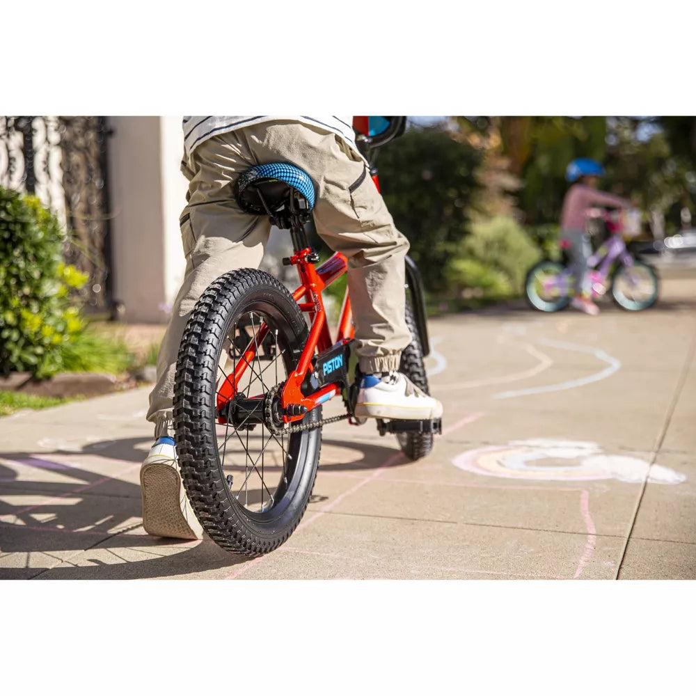 Pacific Cycle Schwinn Piston 16" Kid's Bike - Black/Red