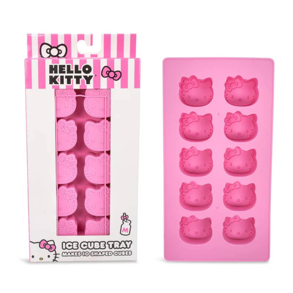 Sanrio Hello Kitty Silicone Mold Ice Cube Tray - Pink