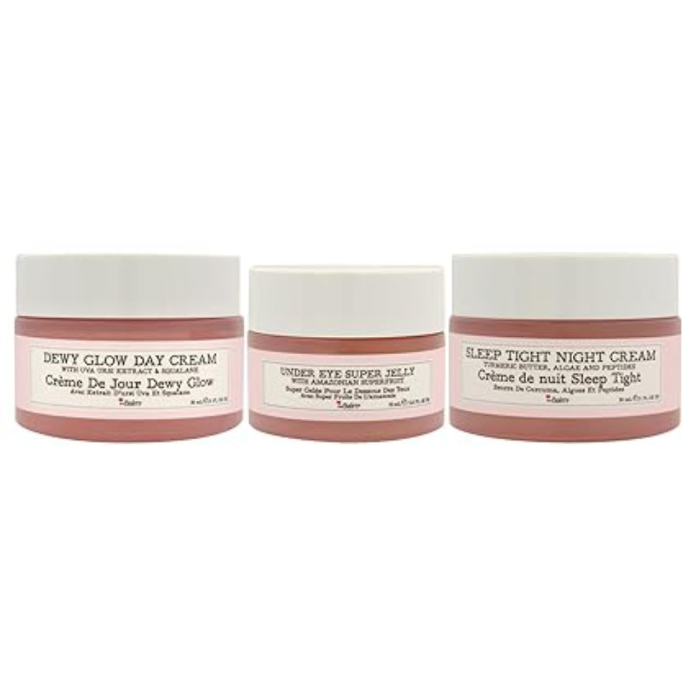 theBalm Day To Night Glowing Skin Trio Kit - (3 Piece)