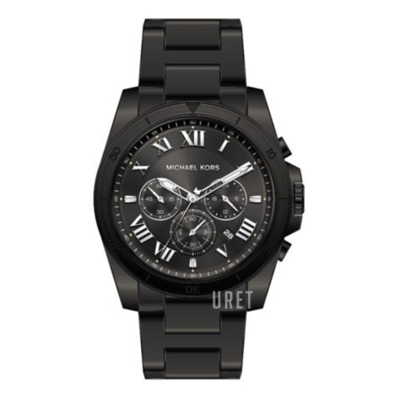 Michael Kors Alek Women's 44 mm Analog Chronograph Bracelet Watch - Black