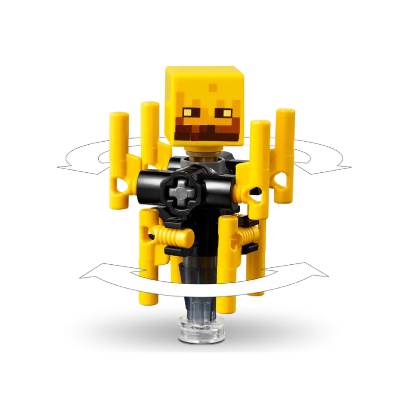 LEGO Minecraft The Nether Lava Battle Building Toy Set (99-Pieces)