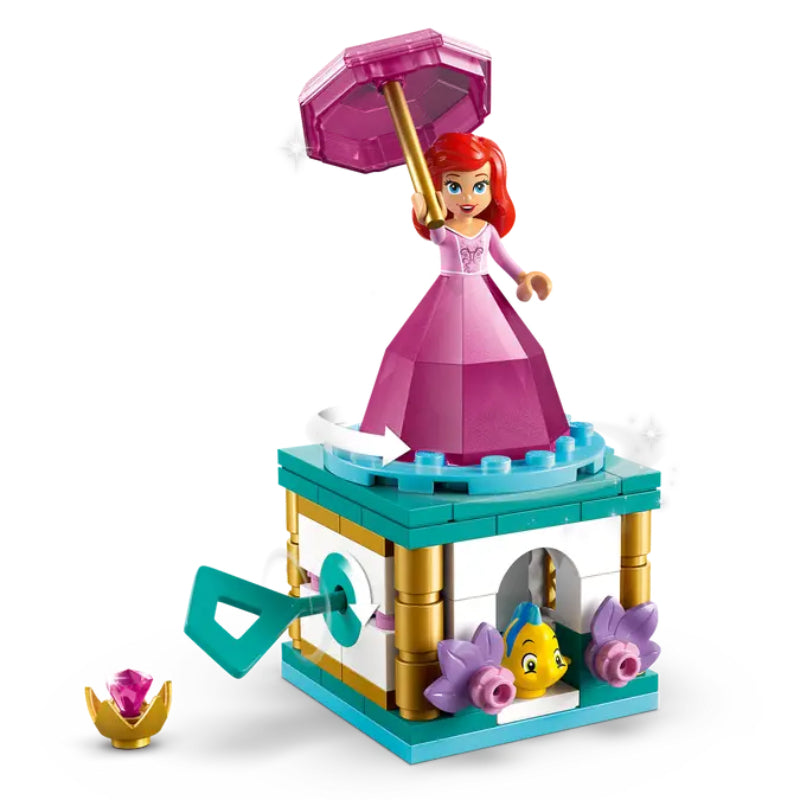 LEGO Disney Princess Twirling Ariel Building Toy Set (93-Piece)