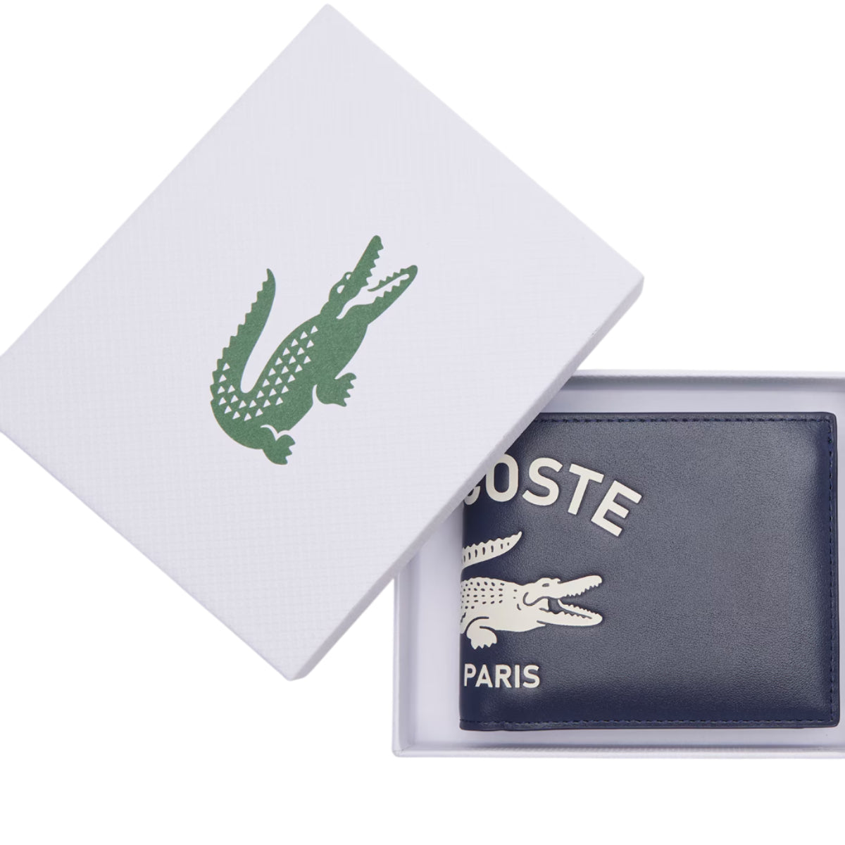Lacoste FG Medium Billfold Wallet -Blue