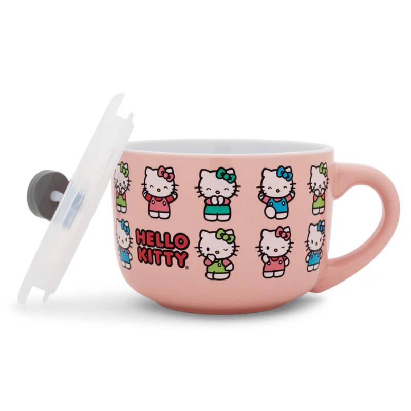 Sanrio Hello Kitty Expressions 20 oz Ceramic Soup Mug - Multicolor