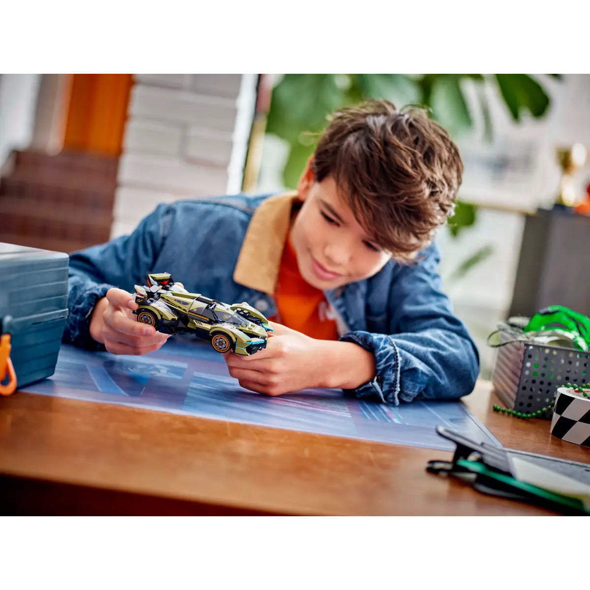 LEGO Speed Champions Lamborghini Lambo V12 Vision GT Super Formula 1 Car Building Toy Set (230-Pieces)