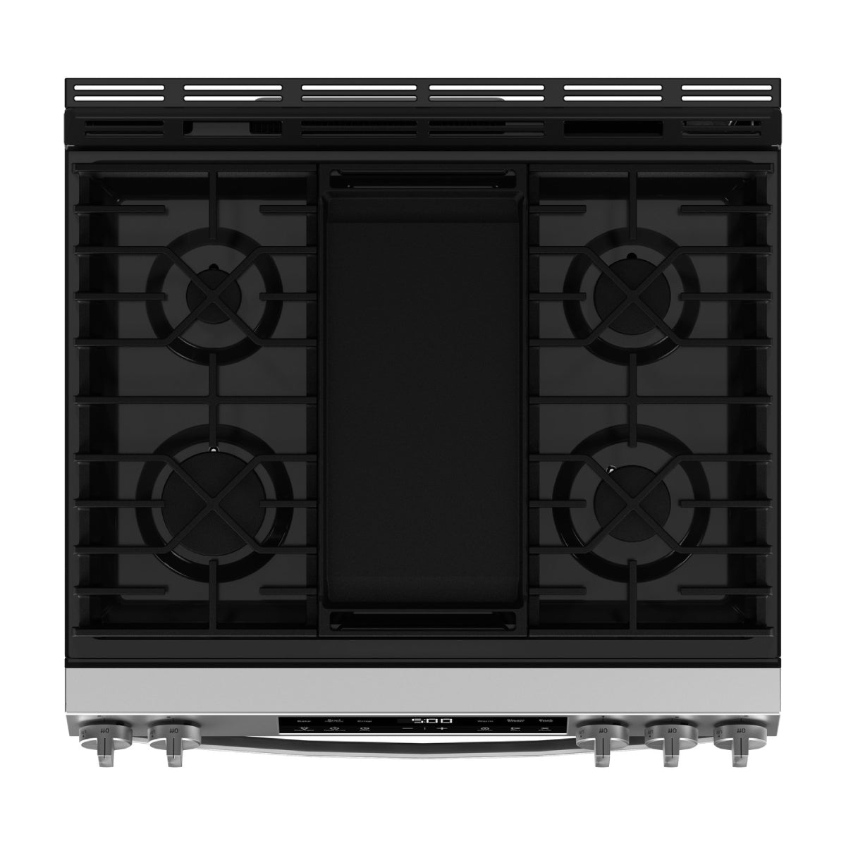 GE GGS500SVSS 5.3 cu. ft. Slide-In Gas Range with 5 Sealed Burners - Stainless Steel