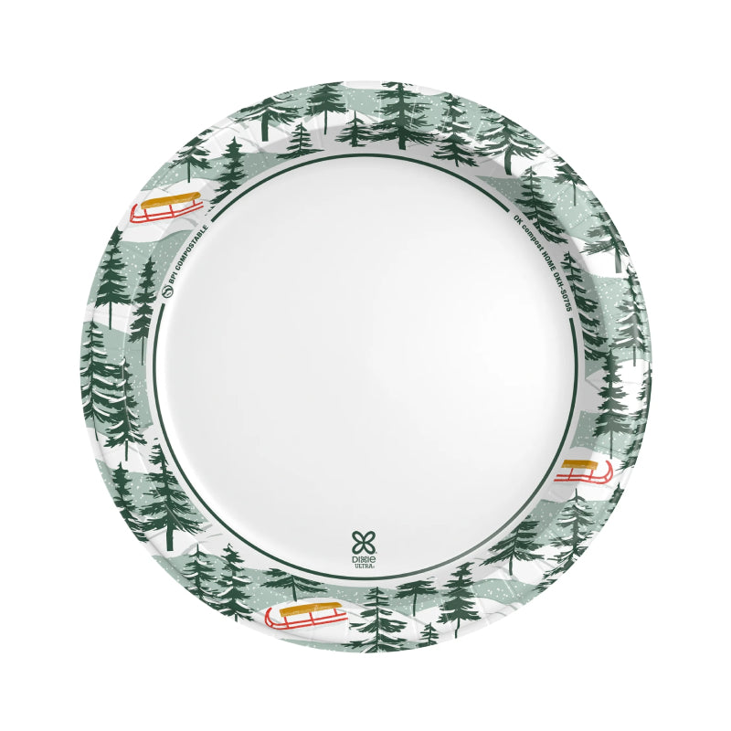 Dixie 10" Disposable Paper Plates (20-Count)