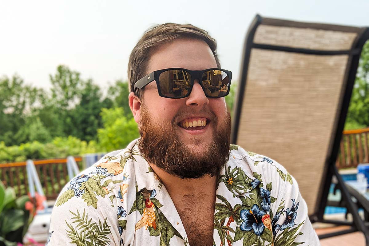 Big Kahuna XL - Matte Black - 24k Gold Polarized