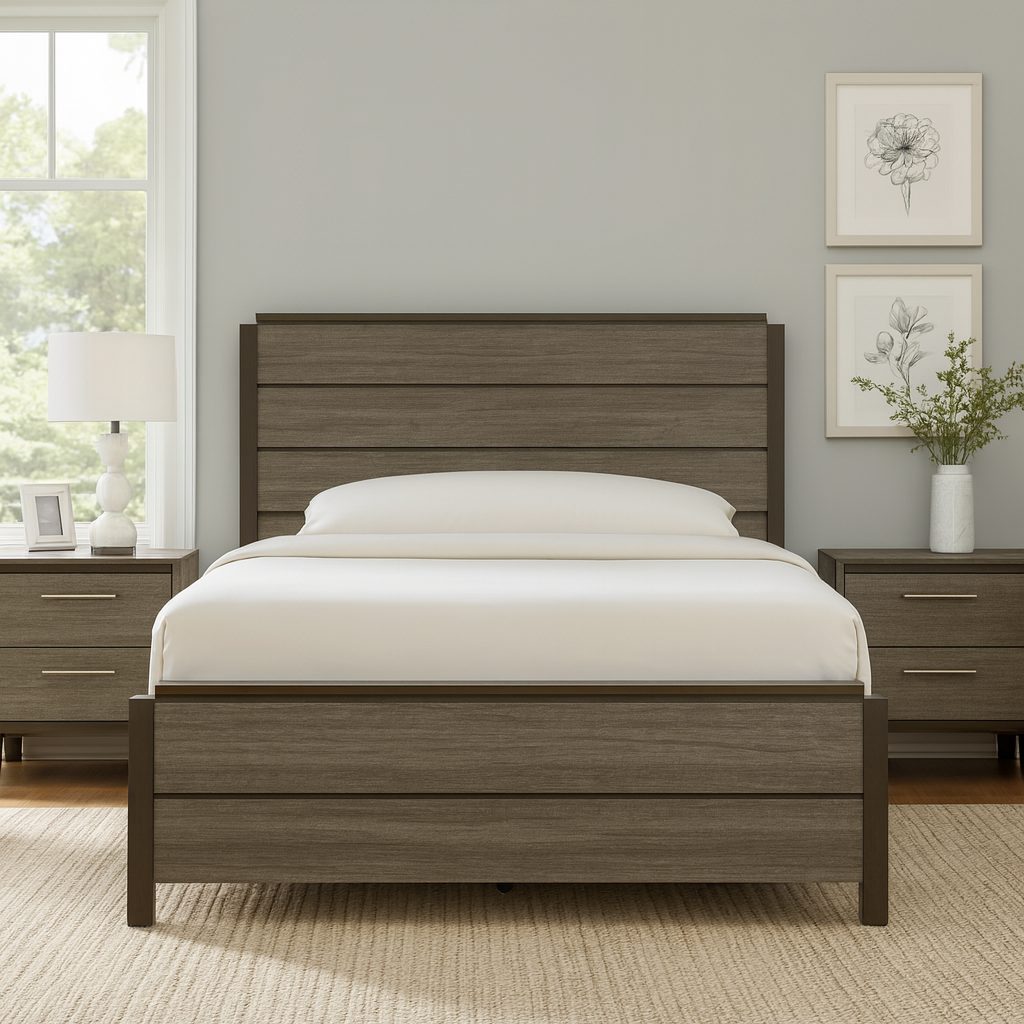 Blake Queen Bed and Two Night Stands by Best Home