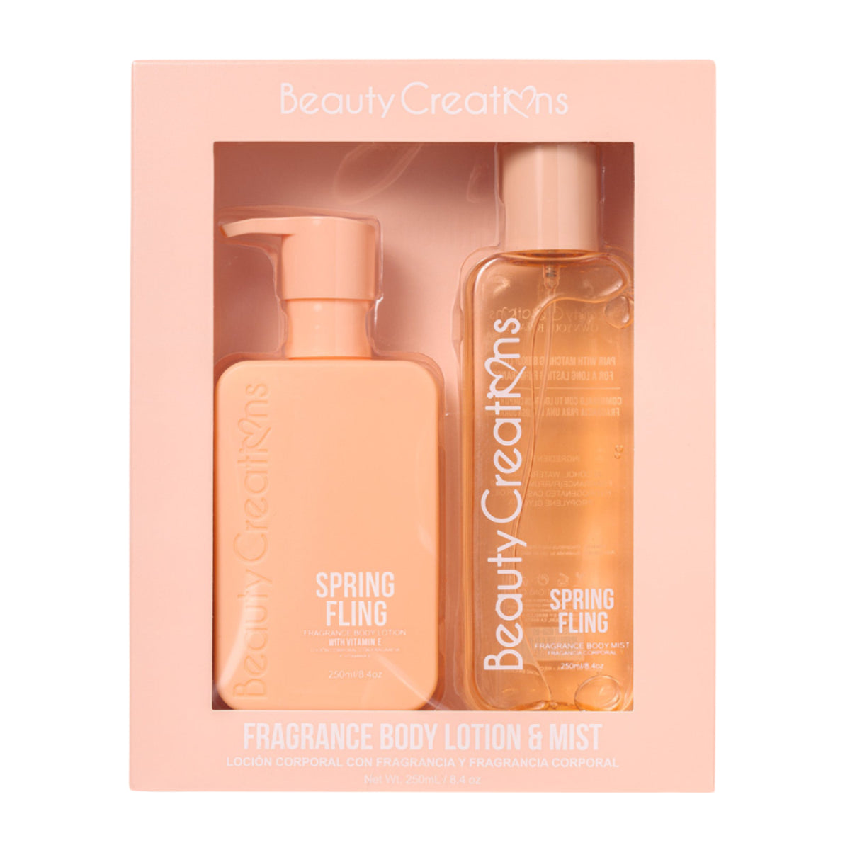 Beauty Creations Body Lotion and Mist Set– Curacao