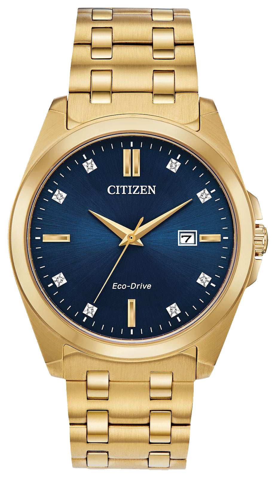 Citizen Peyten Men's 41mm Eco-Drive Stainless Steel Bracelet Watch - Blue Dial - Curacao