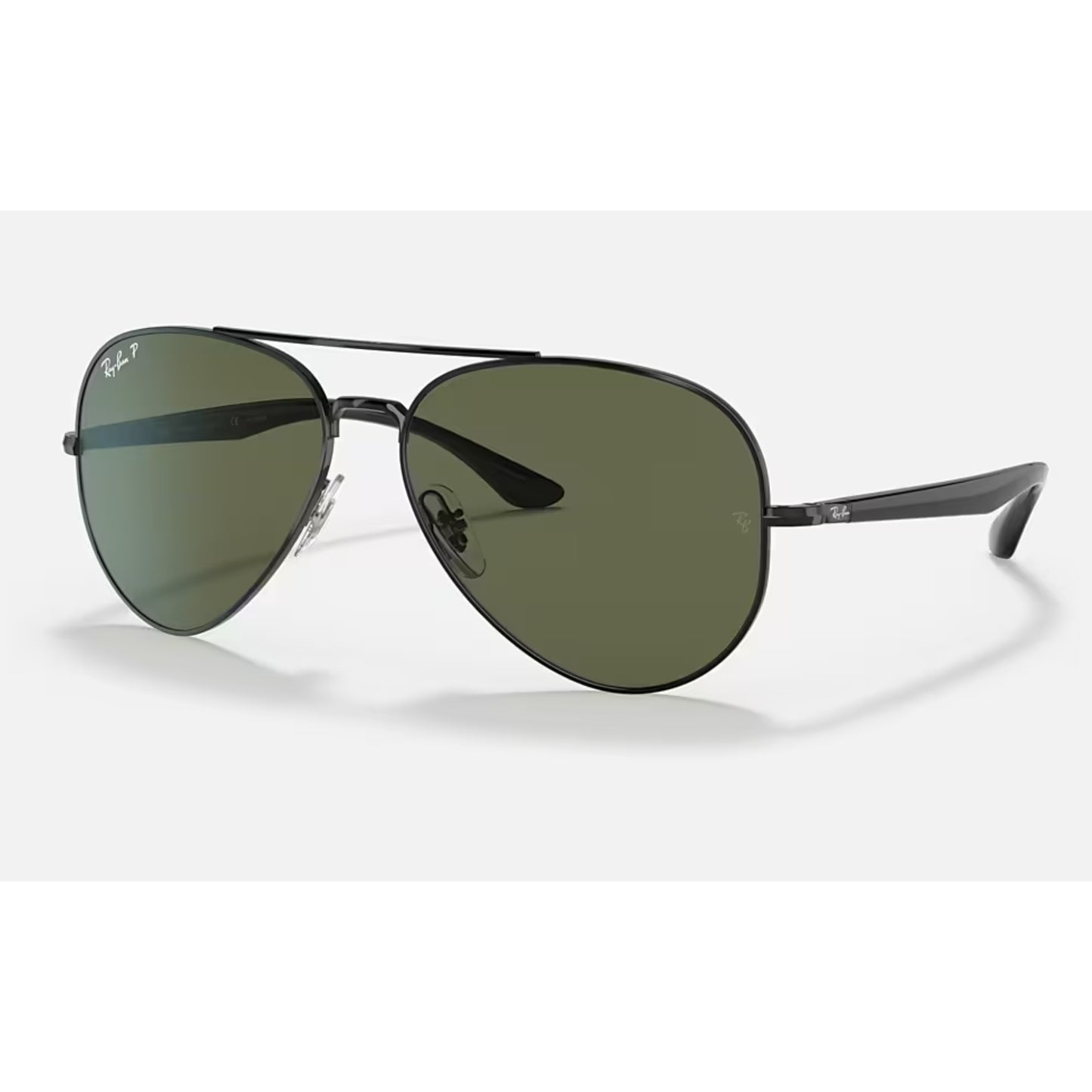 Ray Ban Black Green Polar Sunglasses
