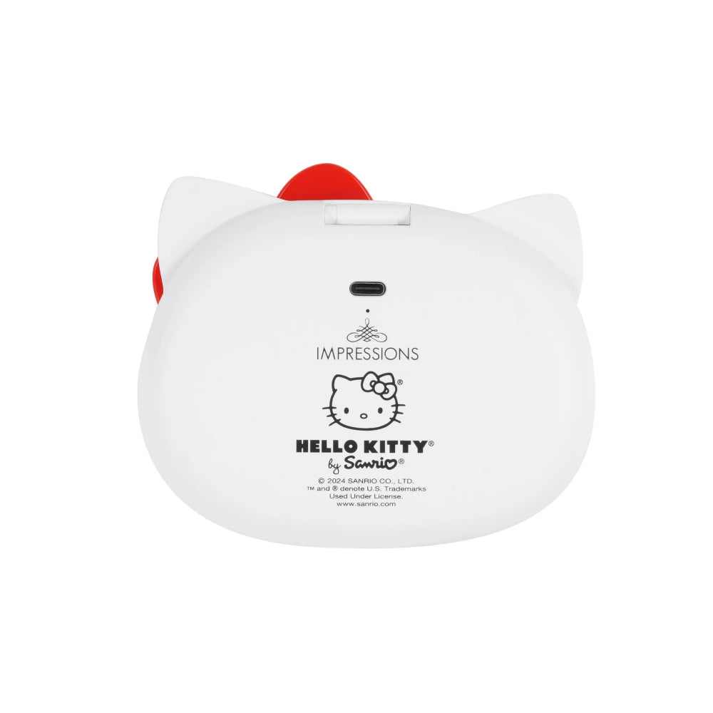Impressions Vanity Hello Kitty LED Compact Mirror - White/Red