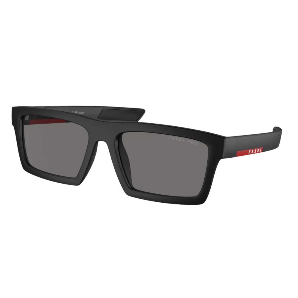 Prada PS02ZSU551B Men's Rectangle Solid Color Sunglasses