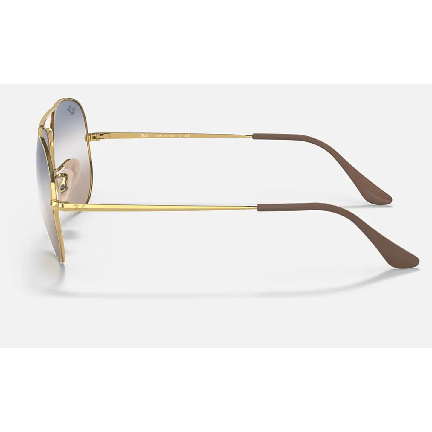 Ray Ban Aviator Metal II Arista Clear Gradient Blu