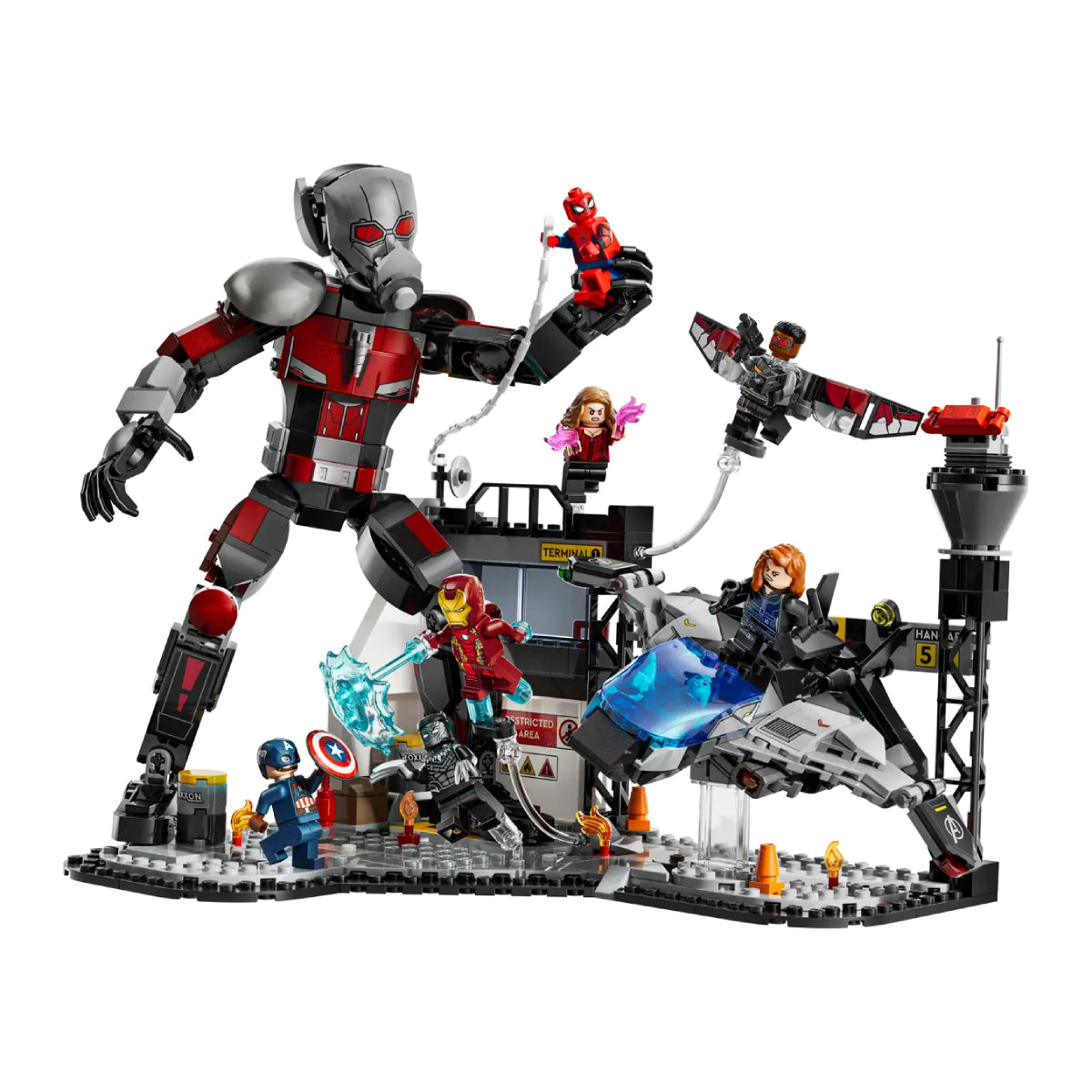 LEGO Marvel Captain America Civil War Action Battle Building Toy Set (736-Pieces)