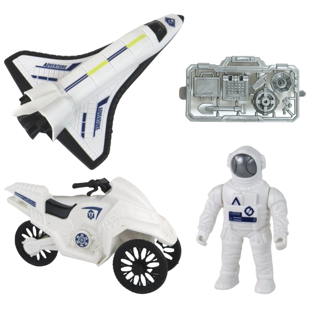 KNP Space Mission Rocket Cosmonaut Set (4-Pieces)