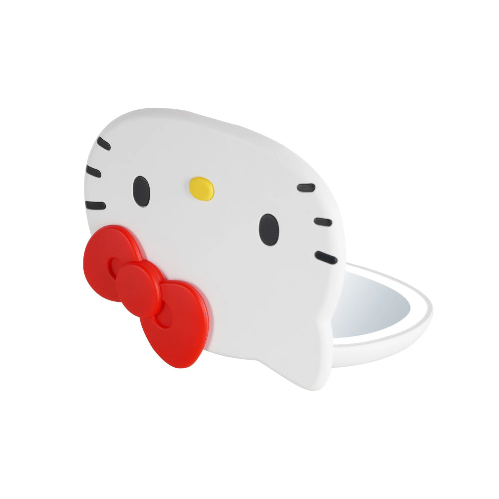 Impressions Vanity Hello Kitty LED Compact Mirror - White/Red