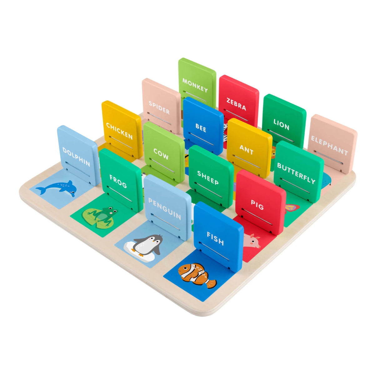 Fisher-Price Wooden Lift and Reveal Flip Board