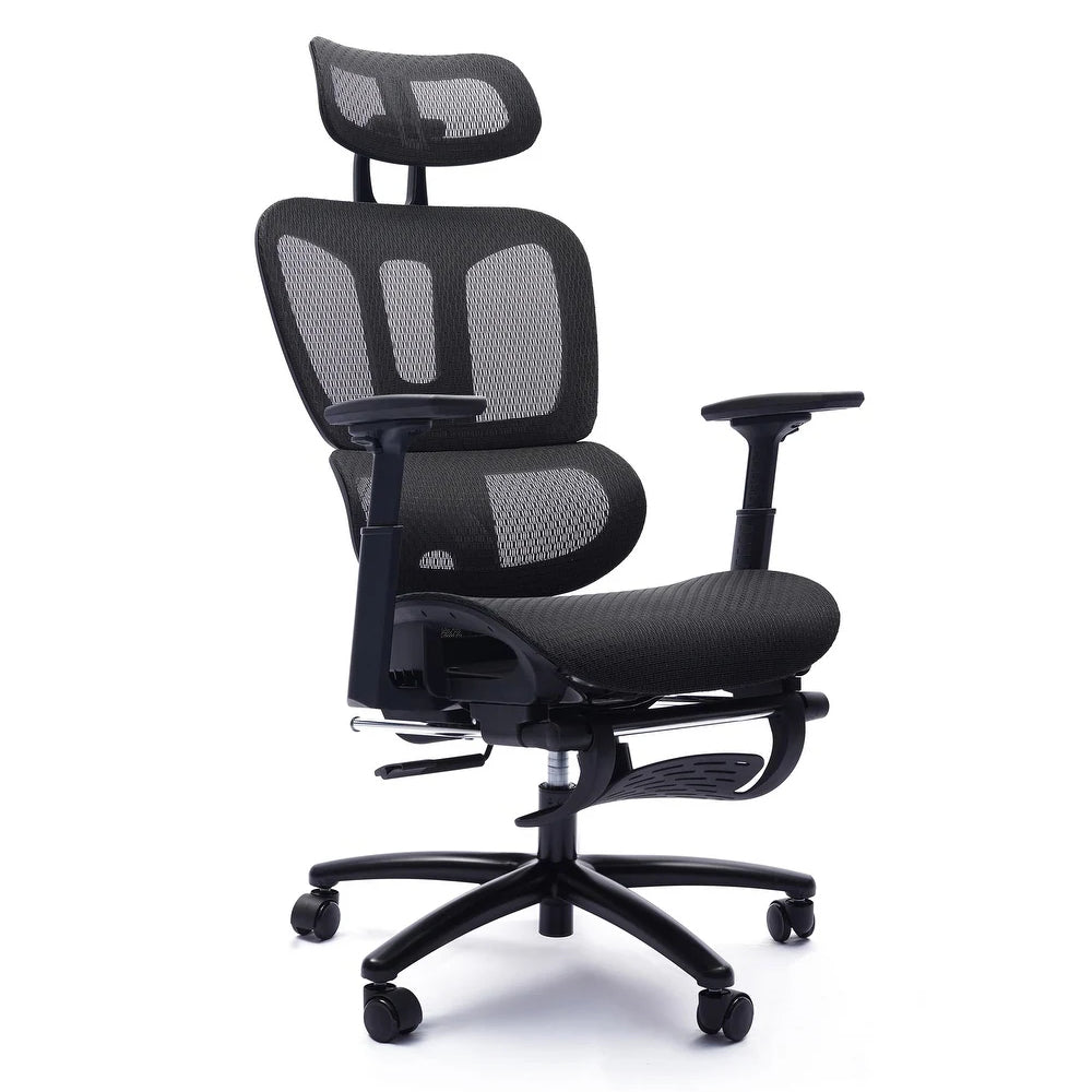 Sealy Huxley 48" Adjustable Ergonomic Office Chair by Primo - Black