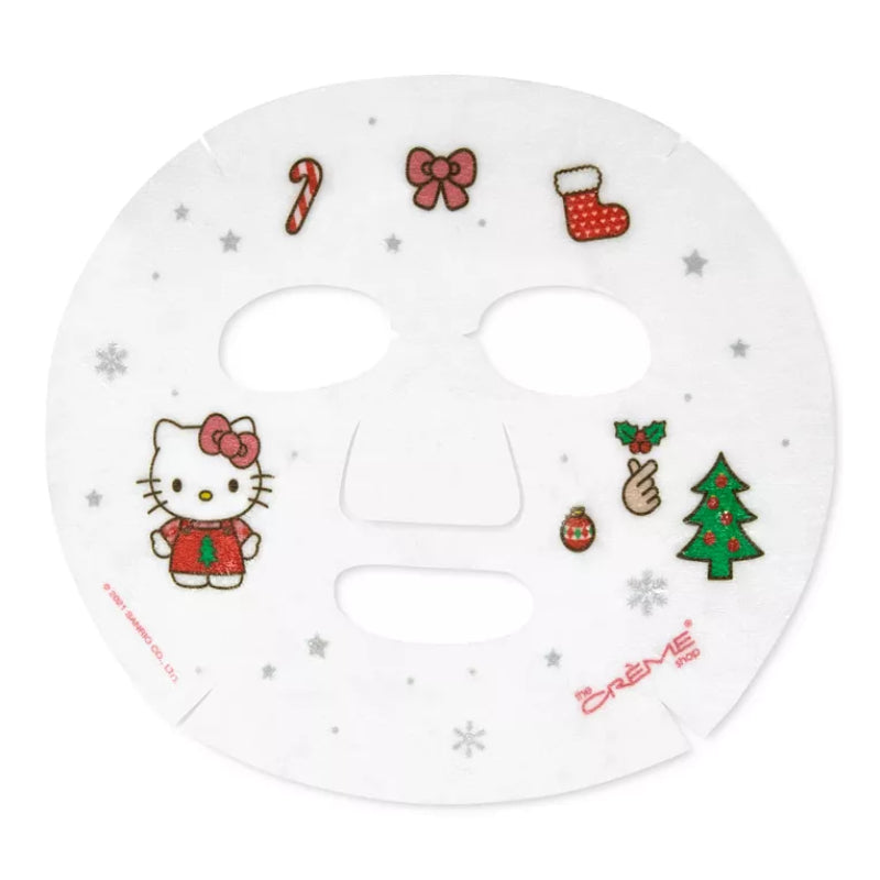 The Creme Shop x Hello Kitty Merry & Bright Printed Essence Sheet Mask (Set of 3)